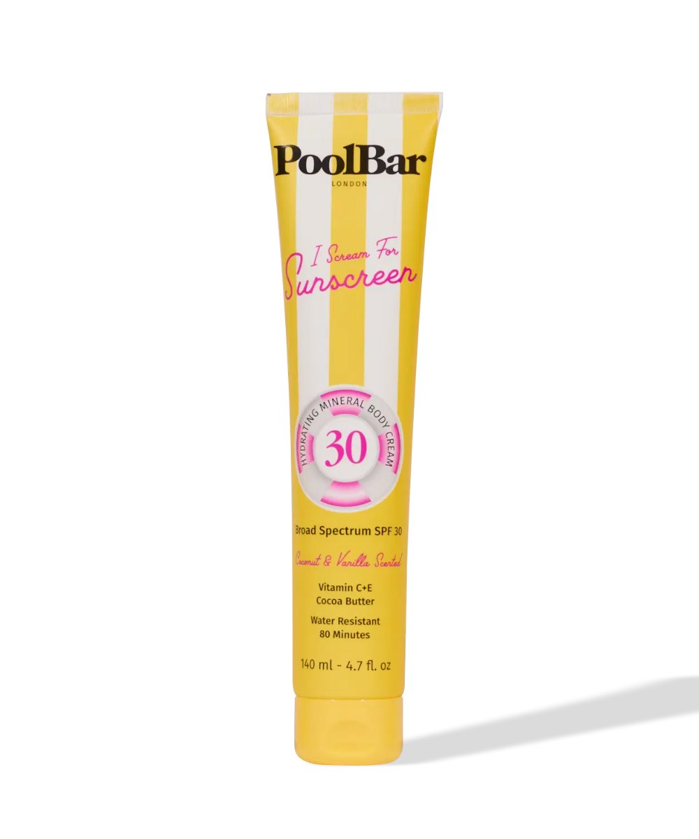 PoolBar London I Scream For Sunscreen - Mineral Body Broad Spectrum SPF 30 Sunscreen 
