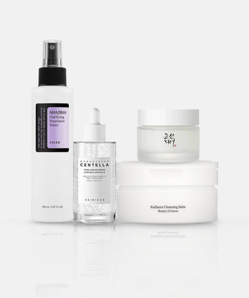 Powder Beauty Korean Skincare Brightening Set 