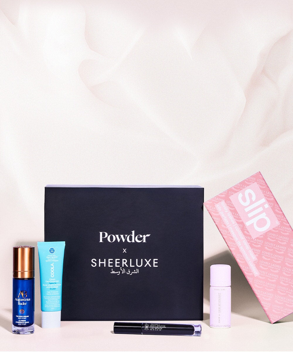 Powder Beauty Sheerluxe Middle East x Powder Beauty Sustainable Beauty Box 
