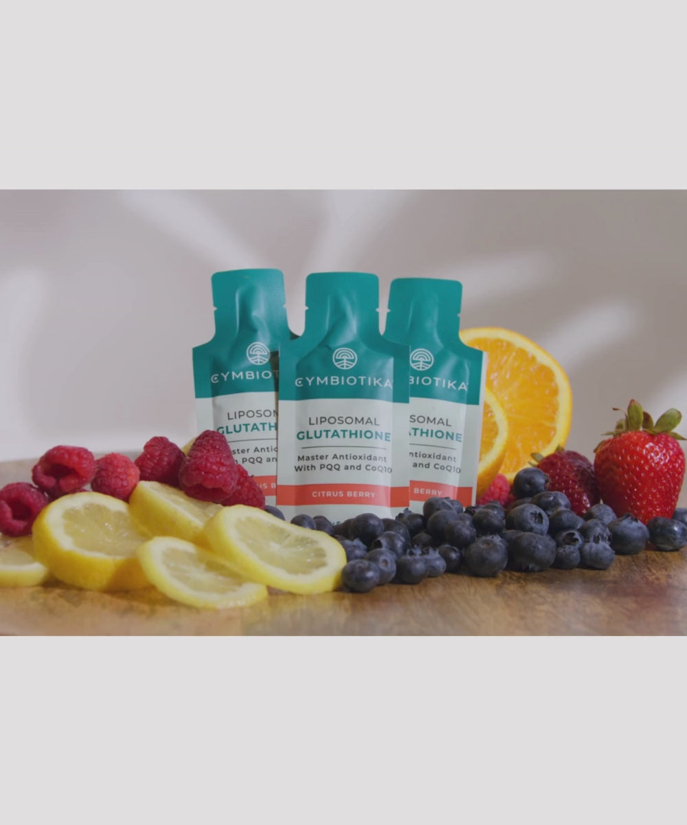 cymbiotika liposomal glutathione ingredients Supplement PQQ, CoQ10 & Antioxidants for Detox, Brain, Energy, Immune Support Advanced Absorption for Cellular Health & Longevity, Citrus Vanilla, 1 Month Supply : Health & Household Liposomal Glutathione Supplement | CYMBIOTIKA