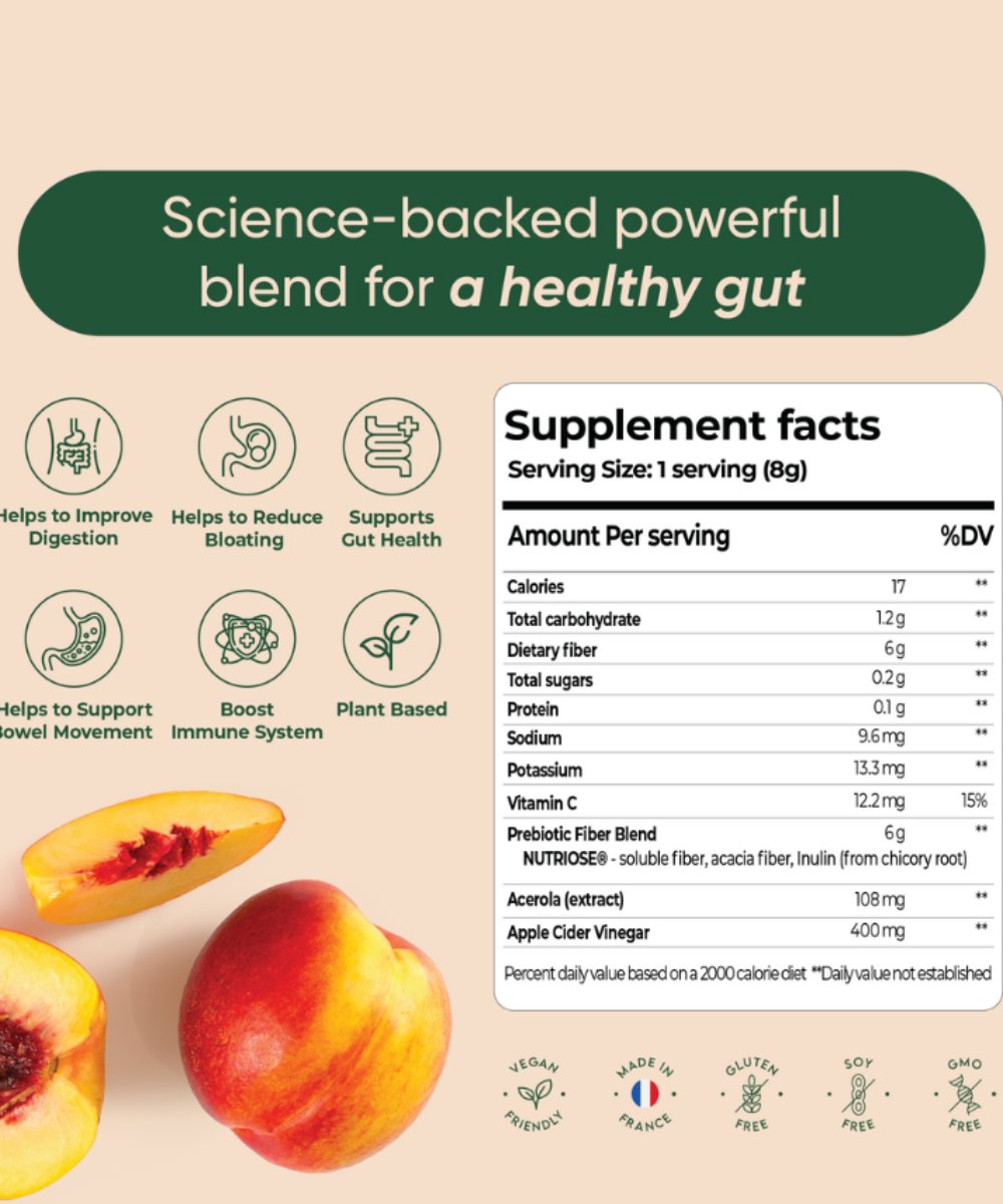 Rite Gut Health - Peach 