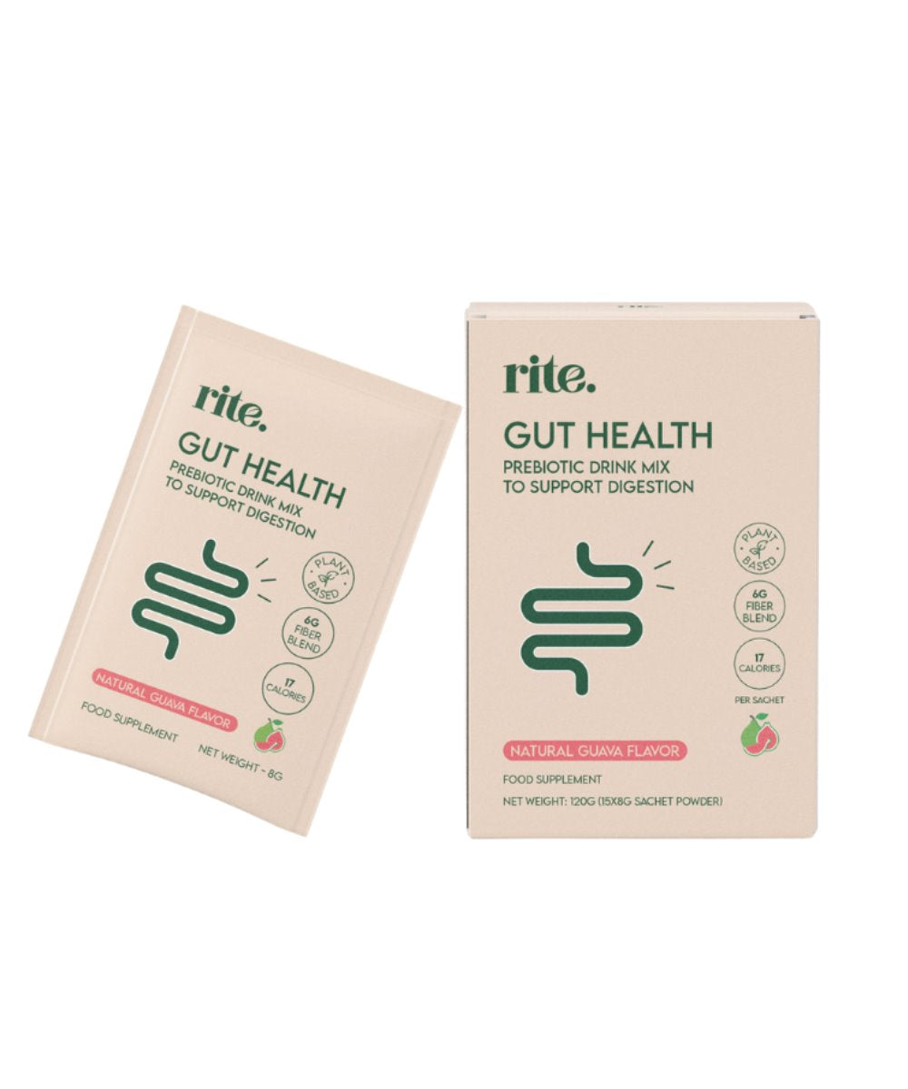 Rite Gut Health Prebiotic Drink Mix - 15 Sachets 