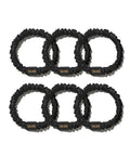 SILKE London Silk Hair Ties - Cleopatra (Black) 