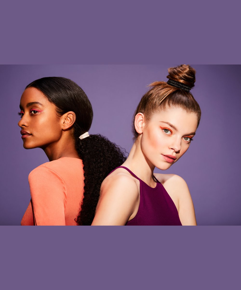 SILKE London Silk Hair Ties - Cleopatra (Black) 