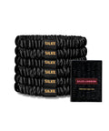 SILKE London Silk Hair Ties - Cleopatra (Black) 