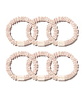 SILKE London Silk Hair Ties - Coco (Champagne) 