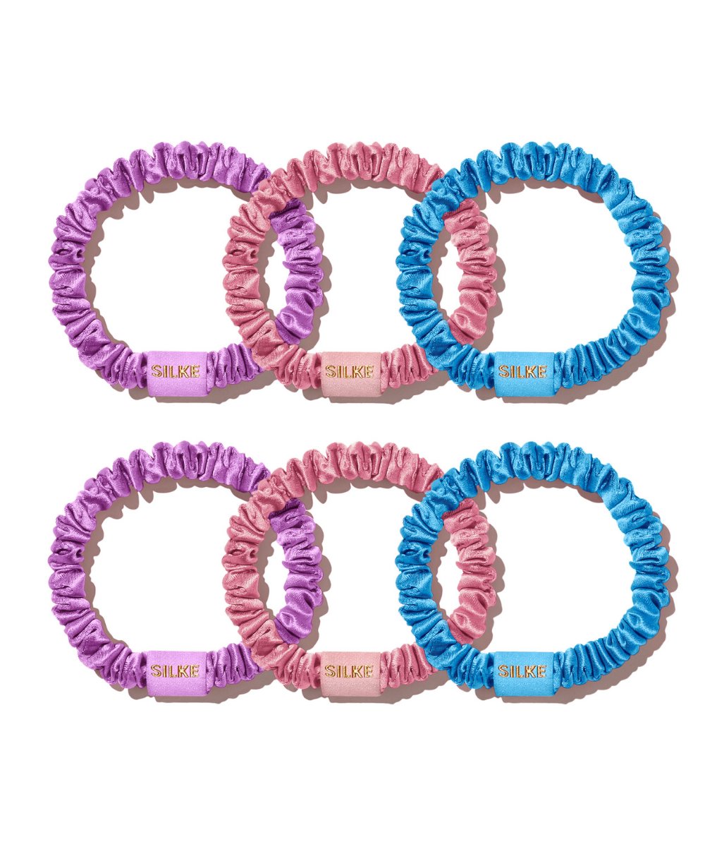 SILKE London Silk Hair Ties - Powders (Powder Mix) 