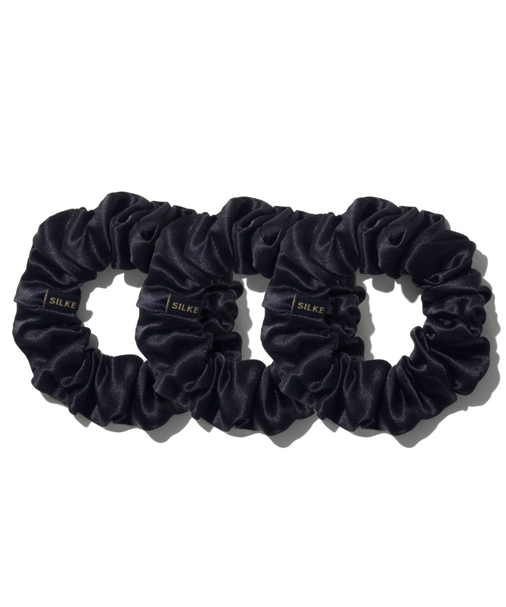 SILKE London SILKE Hair Scrunchies - Black 