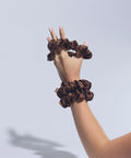 SILKE London SILKE Hair Scrunchies - Brown 