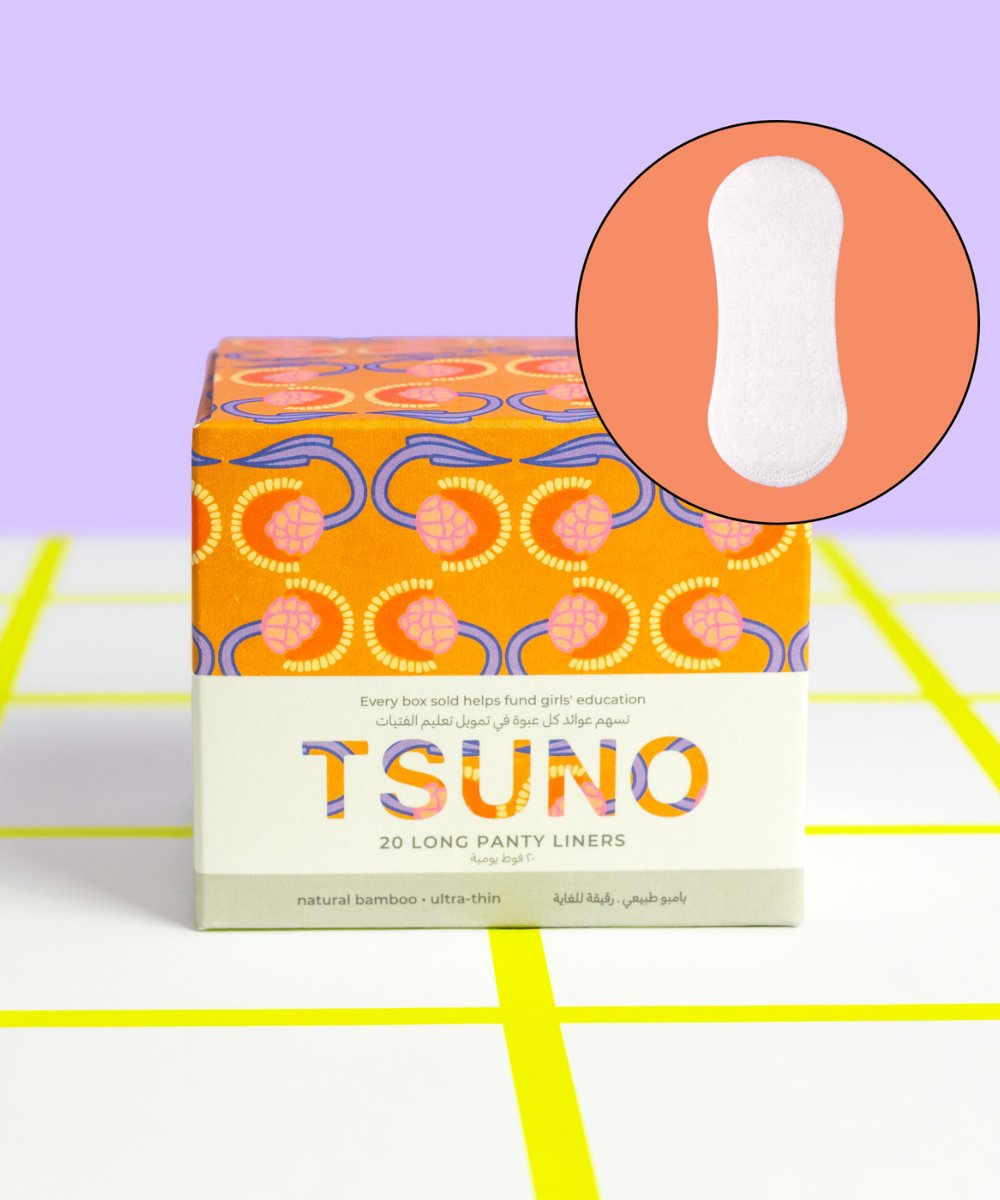 Tsuno Long Panty Liners (Box of 20) 