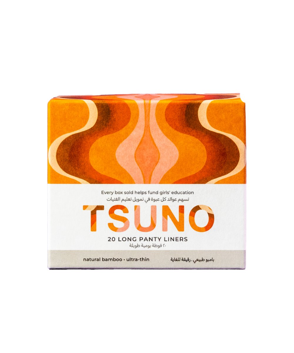 Tsuno Long Panty Liners (Box of 20) 