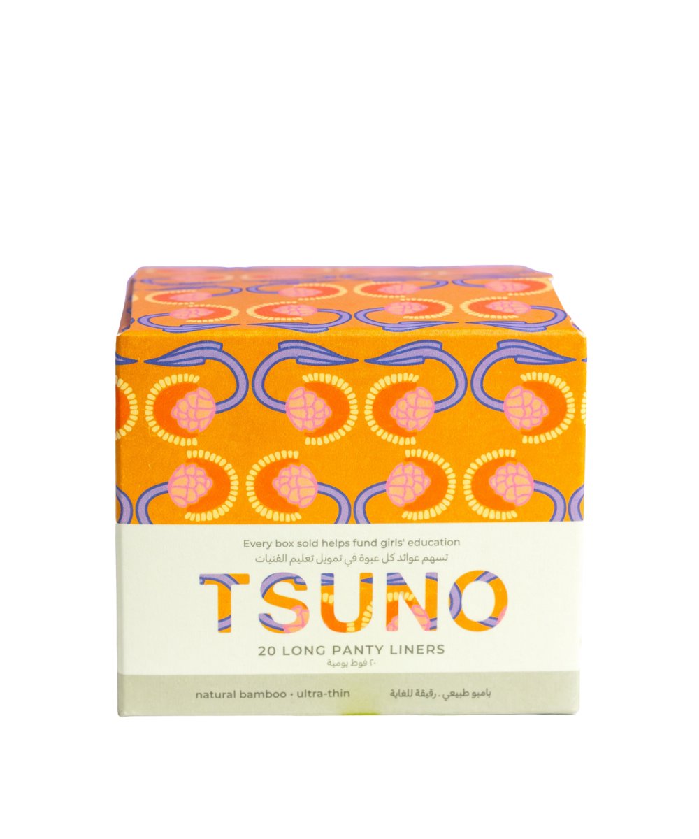 Tsuno Long Panty Liners (Box of 20) 