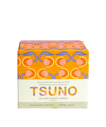 Tsuno Long Panty Liners (Box of 20) 