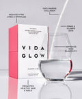 Vida Glow Natural Marine Collagen Sachets Cranberry & Lime 
