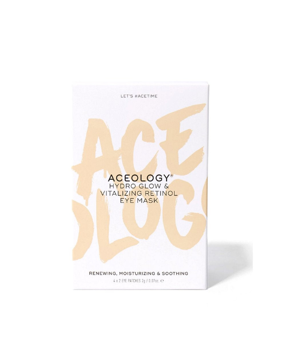 Aceology Hydro Glow & Vitalizing Retinol Eye Mask (4 pack) 