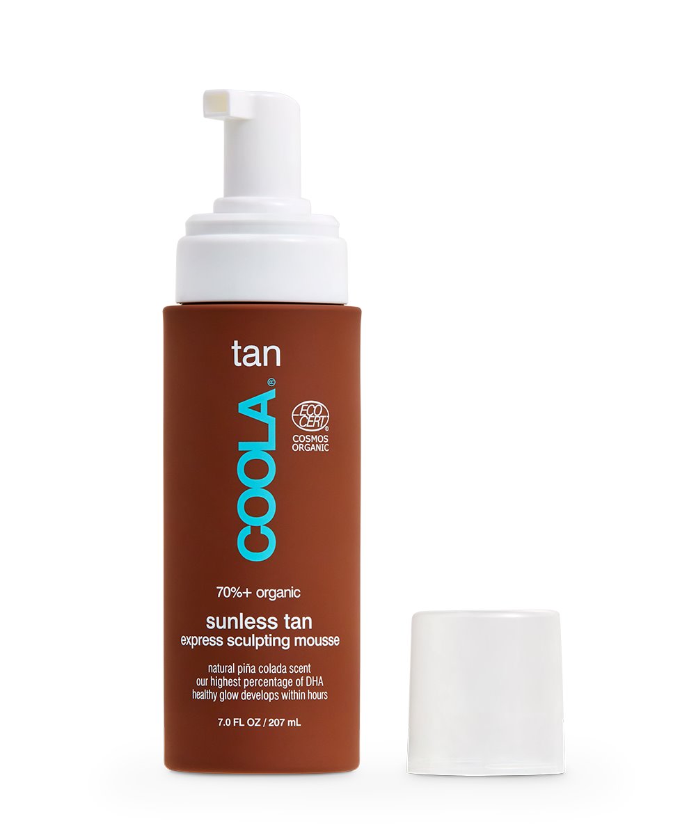 COOLA Organic Sunless Tan Express Sculpting Mousse 