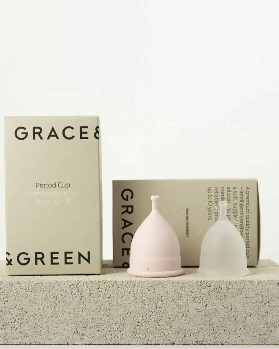 Grace & Green Period Cup Combination Set Size A+B 