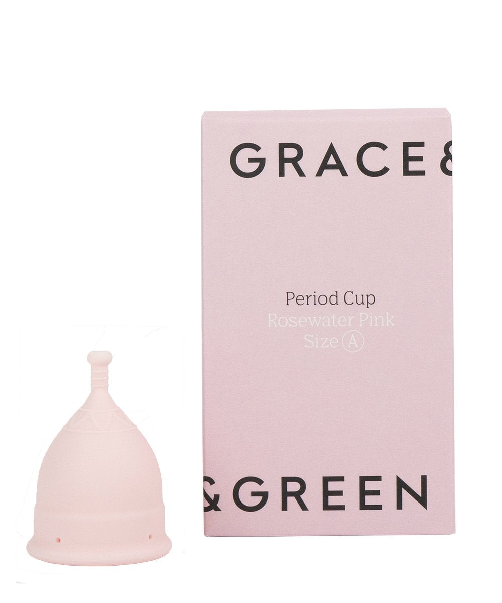 Grace & Green Period Cup Size A - Rosewater Pink 