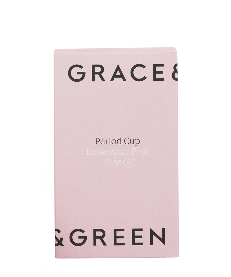 Grace & Green Period Cup Size A - Rosewater Pink 