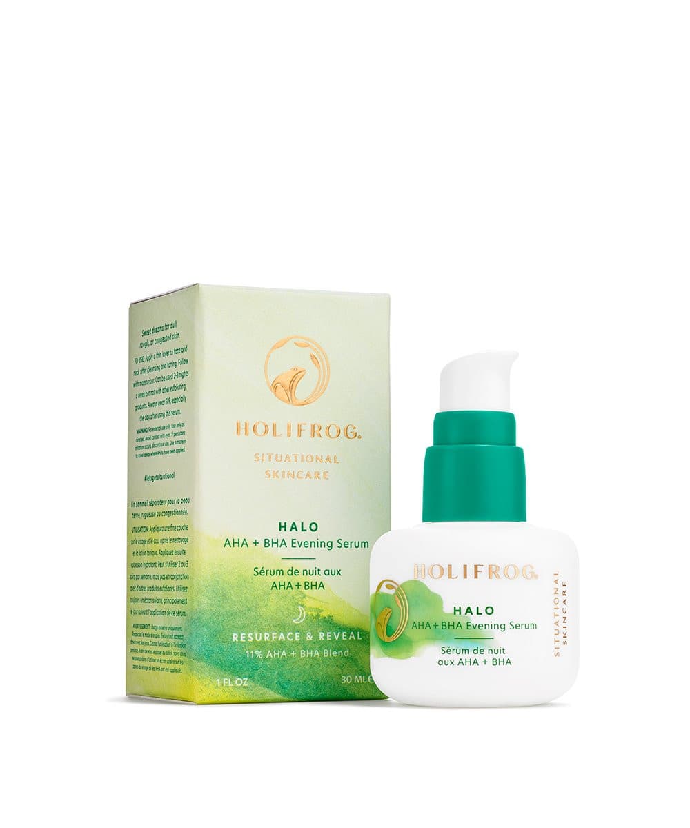 HoliFrog Halo AHA+BHA Evening Serum 