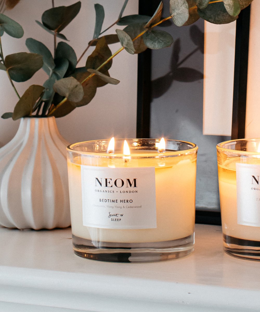 NEOM Organics Bedtime Hero Scented Candle 3 Wick (420g) 