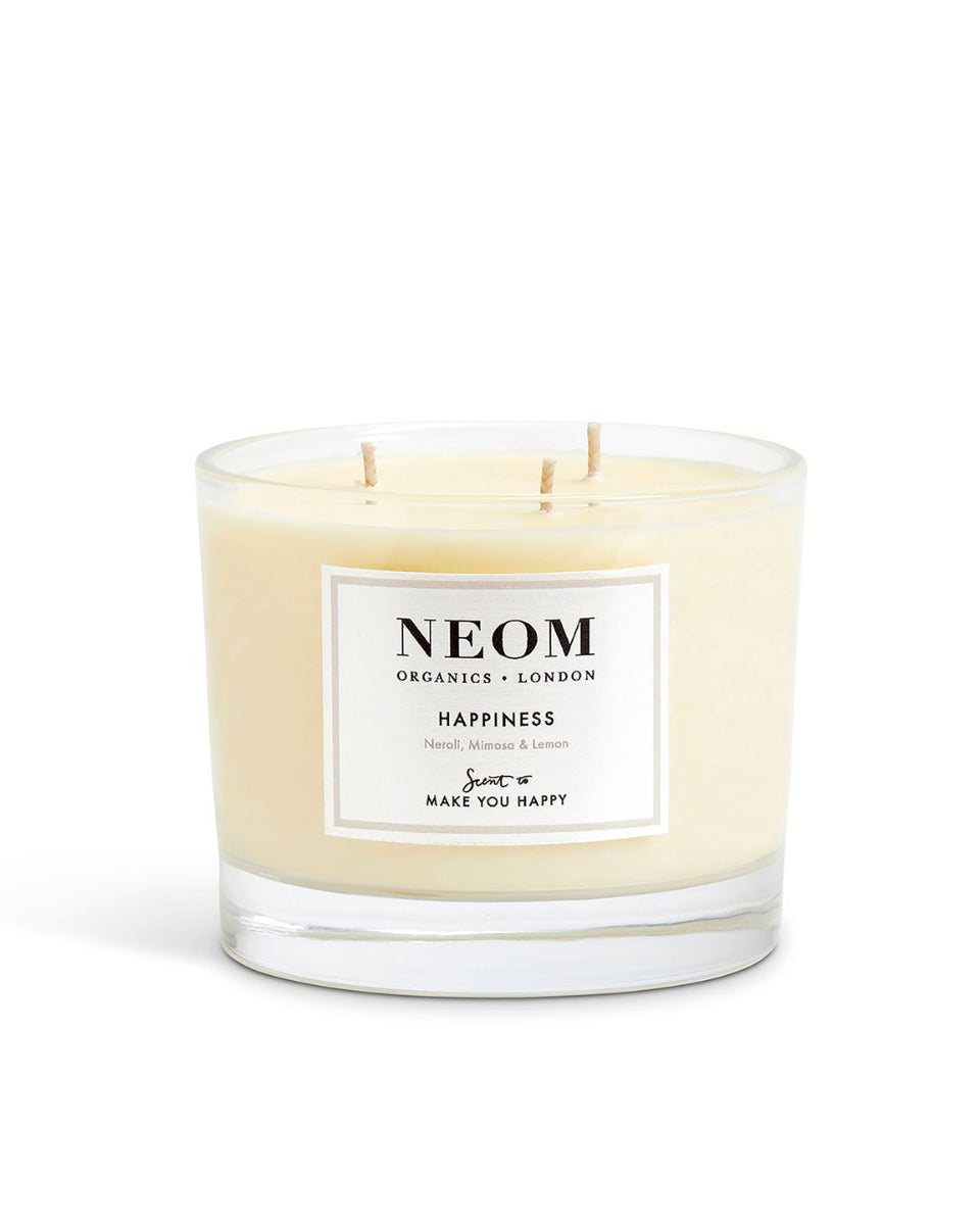 NEOM Organics Happiness Scented Candle 3 Wick (420g) 