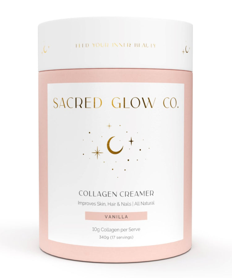 Sacred Glow Co. Collagen Creamer - Natural Vanilla Flavour 