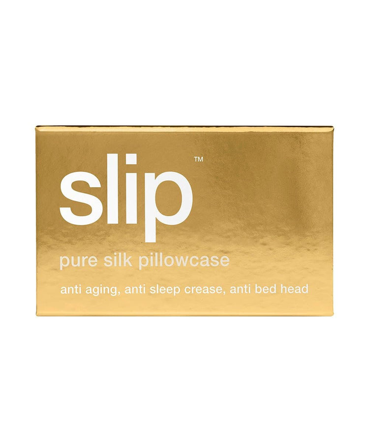 Slip Silk Pillowcase in Queen-Standard - Gold 