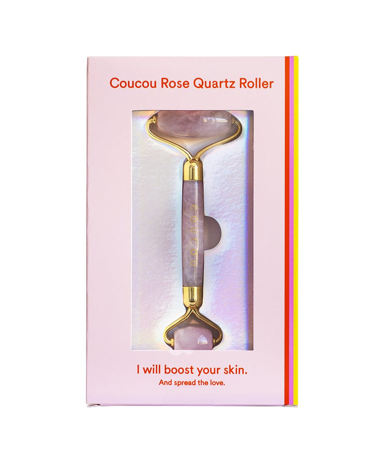 The Coucou Club Coucou Rose Quartz Roller 