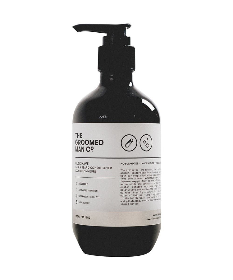 The Groomed Man Co. Musk Have Hair & Beard Conditioner 