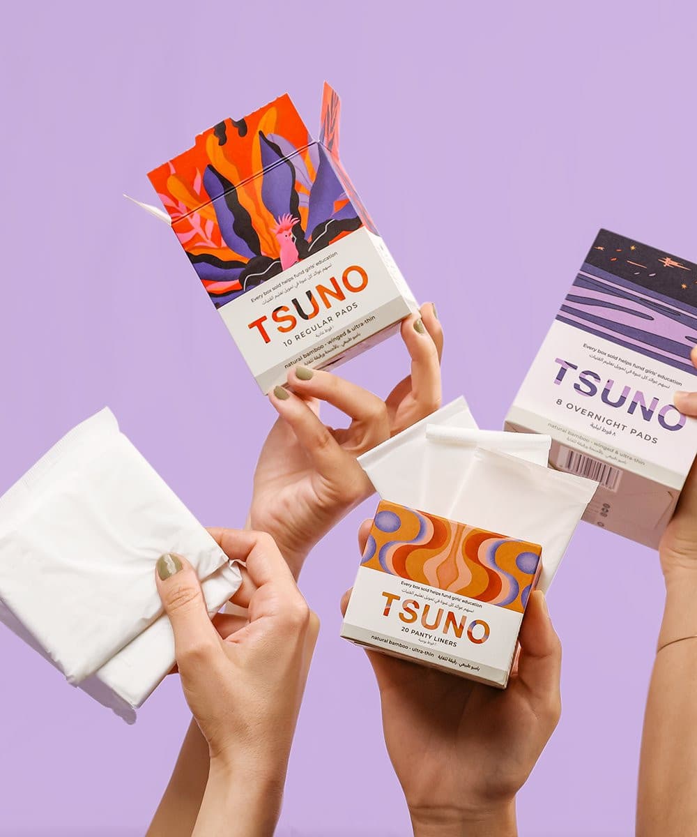 Tsuno Panty Liners - Everyday Underwear Savers