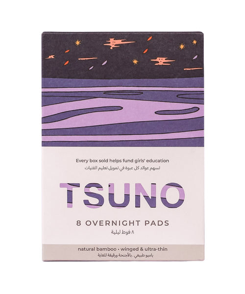 Buy Tsuno Overnight Pads (Box of 8) Online